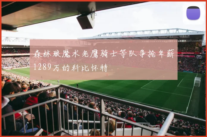 森林狼魔术老鹰骑士等队争抢年薪1289万的科比怀特